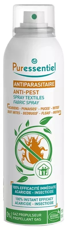 Puressentiel Spray Textiles Anti Parasitaire - 150 ml