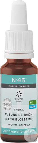 Lemon Pharma Fleurs de Bach l'original minceur n°45