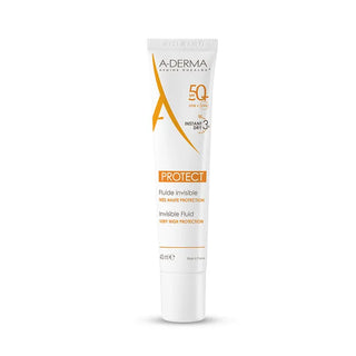 A-Derma protect fluide solaire invisible spf50+ 40ml