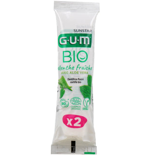 GUM Gel dentifrice BIO Format Voyage - 2 x 12 ml