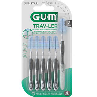 Gum Trav-ler Brossettes Interdentaires 1619 2,6mm x6