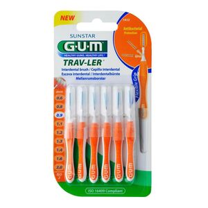 Gum Trav-ler Brossettes Interdentaires 1412 0,9mm x6