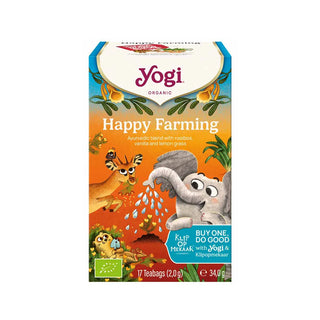 Yogi Tea – Happy Farming – Rooibos vanille bio