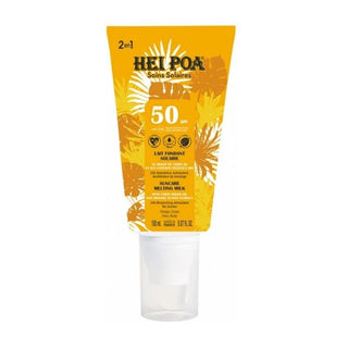 Hei Poa Lait Solaire Fondant SPF50 - Visage et Corps - Tous Types de Peaux, 150ml