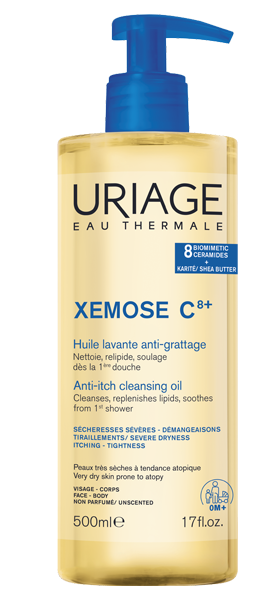 Uriage Xémose Huile Lavante Peaux Très Sèches 500 ml