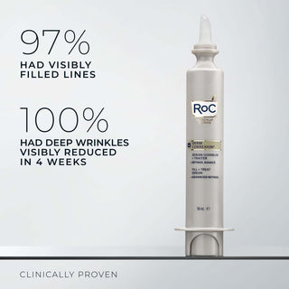 RoC Derm Correxion Fill + Treat Serum – Sérum Anti-Rides au Rétinol Avancé (15 ml)