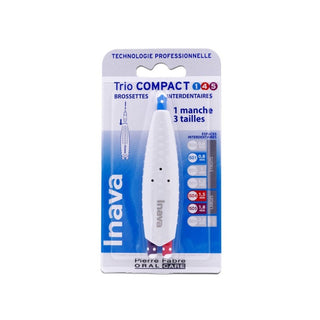 Inava Trio Compact Brossettes Interdentaires 0.8/1.5/1.8mm