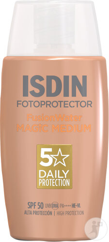 ISDIN - Fotoprotector Fusion Water Color MAGIC MEDIUM SPF50 50 ml