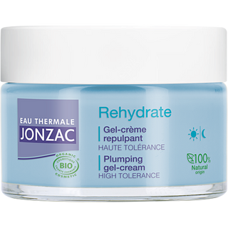 Eau Thermale Jonzac Rehydrate Gel-Crème Repulpant Bio – Hydratation intense &amp; peau lissée – 50 m