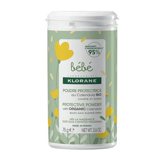 Klorane Bébé Poudre Protectrice au Calendula Bio –  100 g