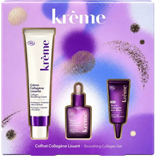 Krème – Coffret Collagène Lissant 3 Soins Bio