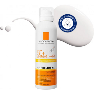 La Roche-Posay Anthelios XL Brume Invisible SPF50+ 200 ml, protection solaire corps invisible et ultra-légère pour peaux sensibles.