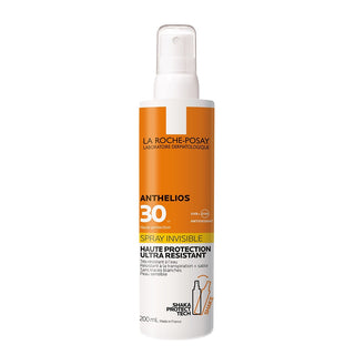 la roche posay anthelios spray solaire invisible spf 30+ haute protection ultra resistant parapharmacie paraplus