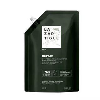 Lazartigue Repair Shampoing réparation intense - Éco-recharge 500ml