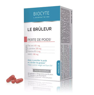 Biocyte MINCEUR - Le Brûleur - perte de poids , 60 Gélules