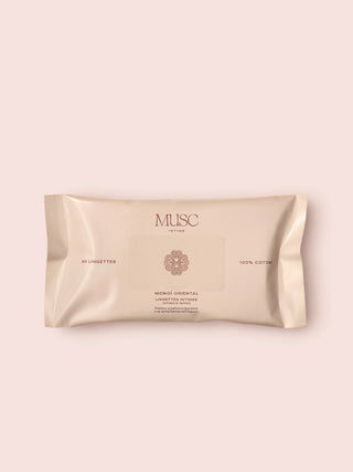 Musc Intime – Lingettes Intimes Parfumées x30