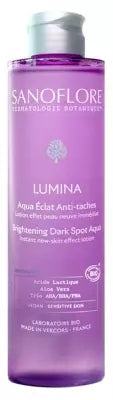 Sanoflore Lumina Lotion Aqua Éclat Anti-Taches Effet Peau Neuve