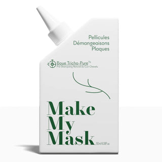 MakeMyMask - Boue Tricho-Pure Anti-Pelliculaire et Démangeaisons 180ml