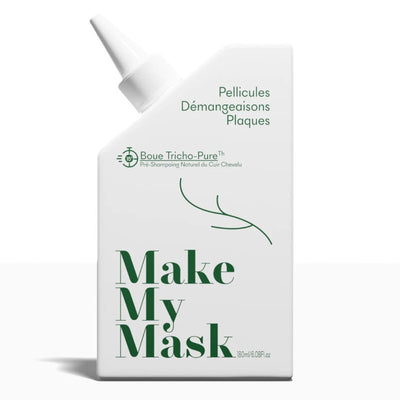 MakeMyMask - Boue Tricho-Pure Anti-Pelliculaire et Démangeaisons 180ml
