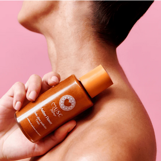 Musc Intime – Huile Pailletée Corps Amber Flower 100mL