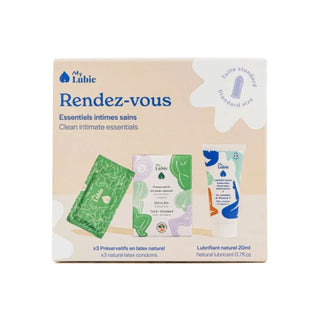 My Lubie kit rendez-vous 3 préservatifs + 1 lubrifiant
