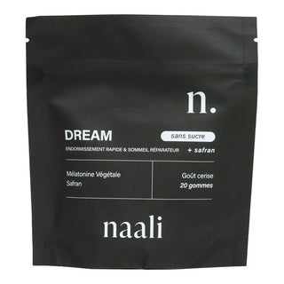 Naali – Dream Gummies Sommeil Mélatonine & Safran - 20 gummies