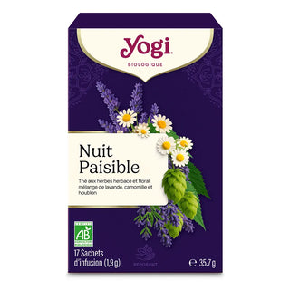 Yogi Tea – Nuit Paisible – Infusion du soir bio