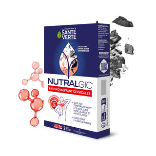 Santé Verte Nutralgic 2 patchs chauffants cervicales 8h