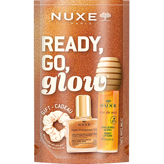 Nuxe Ready, go, glow les essentiels beautés Miel