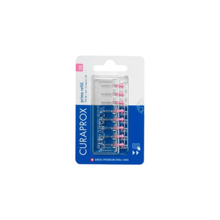 Curaprox CPS - 08 Prime Recharge Brossettes Interdentaire Roses, x8