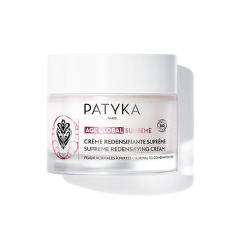 Patyka AGE GLOBAL SUPRÊME - Crème Redensifiante Suprême Bio - Visage - Peaux Normales à Mixtes, 50ml