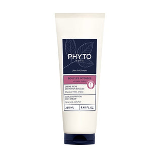 Phyto BOUCLES INTENSES - Crème Riche Définition Boucles - Cheveux Frisés, Crépus, 250ml
