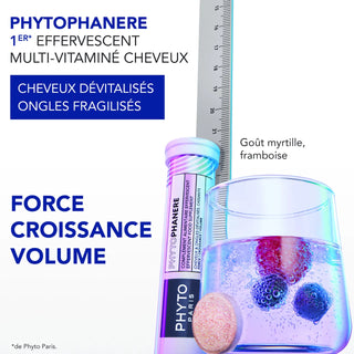 Phyto Phytophanere  Force Pousse complément alimentaire effervescent 30comprimés