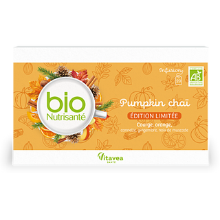 Vitavea Nutrisanté Infusion Pumpkin Chai édition limitée x20