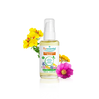 Puressentiel Huile Experte Beauté Bio – Soin Corps & Éclat Peau - 100 ml