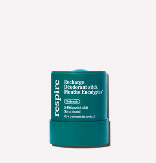 Respire Recharge Déodorant Stick Menthe Eucalyptus (50 g)