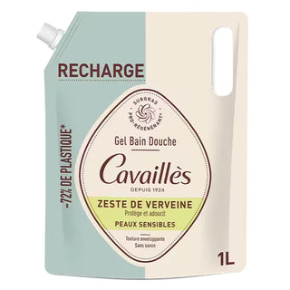 Rogé Cavaillès Éco‑Recharge Gel Bain & Douche – Zeste de Verveine 1 L