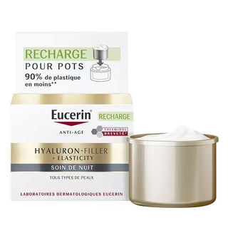 Eucerin Hyaluron-Filler + Elasticity Soin de Nuit – Recharge 50 ml