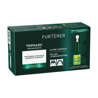 René Furterer Triphasic progressive traitement antichute longévité et densité 8x5.5mL
