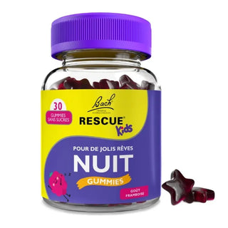 Rescue Kids Gummies Nuit gout framboise x30