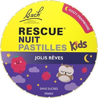 Rescue Nuit Kids « Jolis Rêves » – Pastilles framboise 50 g