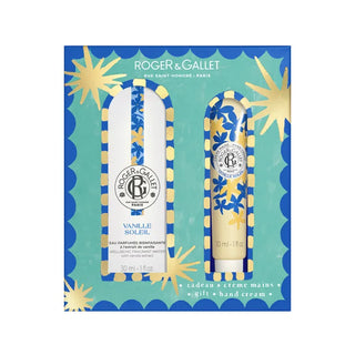 Roger & Gallet Coffret Vanille Soleil Eau Parfumée Bienfaisante 30 ml + crème mains 30mL