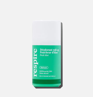 RESPIRE – Déodorant Roll-On Fraîcheur d’Aloe 24H – Déodorant naturel