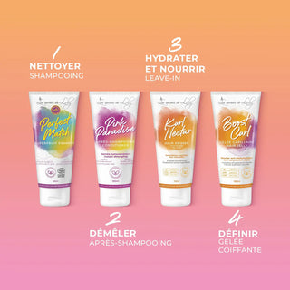 Les Secrets de Loly Travel Kit routine cheveux bouclés 4 produits