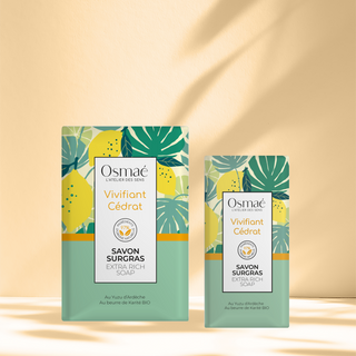 Osmaé Savon Surgras Vivifiant Cédrat (100g)