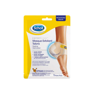 Scholl - Masque Exfoliant Talons 1 Paire