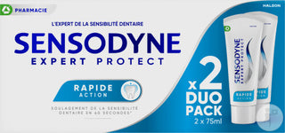 Sensodyne Expert Protect Rapide Action – Dentifrice Sensibilité - Duo Pack