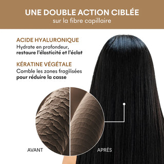 Makemymask Tricho  Repair - Shampoing cheveux secs cassants ph5 180mL