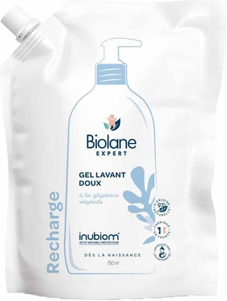Biolane Gel Lavant Doux à la Glycérine Végétale (750 ml)