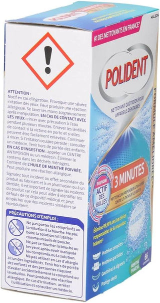 Nettoyant 3 Minutes Menthe Fraîche pour Appareils Dentaires